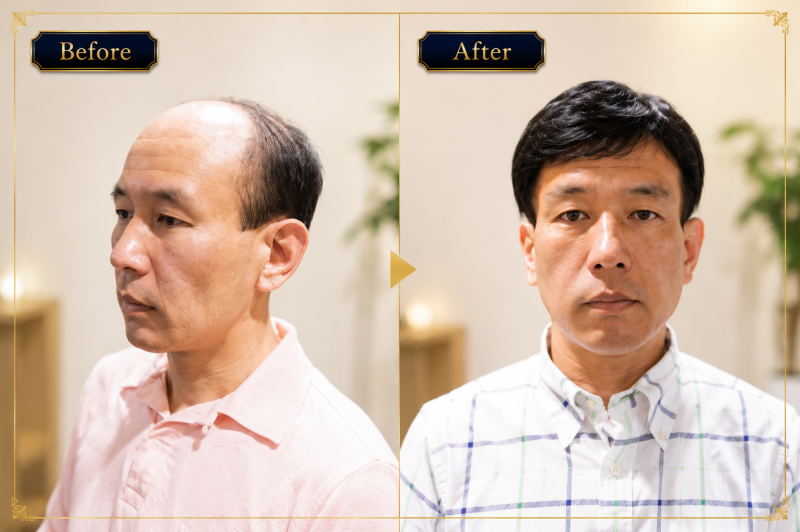 男性用ウィッグ